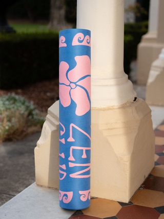 Calypso Yoga Mat Blue & Pink