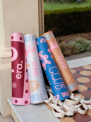 Calypso Yoga Mat Blue & Pink