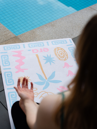 Calypso Yoga Mat Pastel