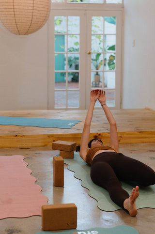 Wave Grip+ Sage Yoga & Pilates Mat - Emilia Rose Active