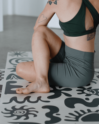Charcoal Alchemy Super Grip Yoga Mat - Emilia Rose Art Eco Yoga Mats