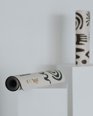Charcoal Alchemy Super Grip Yoga Mat - Emilia Rose Art Eco Yoga Mats