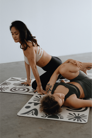 Charcoal Alchemy Super Grip Yoga Mat - Emilia Rose Art Eco Yoga Mats