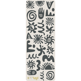Charcoal Alchemy Super Grip Yoga Mat - Emilia Rose Art Eco Yoga Mats