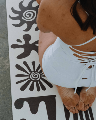 Chocolate Alchemy Super Grip Yoga Mat - Emilia Rose Art Eco Yoga Mats