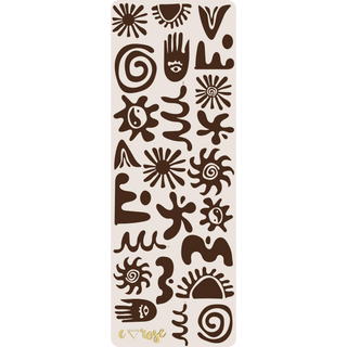 Chocolate Alchemy Super Grip Yoga Mat - Emilia Rose Art Eco Yoga Mats