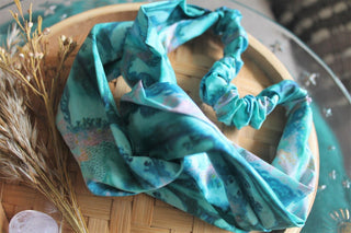 Headband-The Seahorses Dream - Emilia Rose Art Eco Yoga Mats