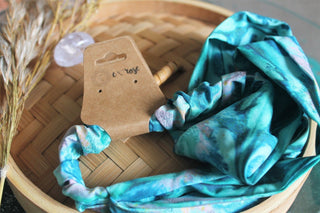 Headband-The Seahorses Dream - Emilia Rose Art Eco Yoga Mats