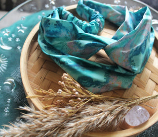 Headband-The Seahorses Dream - Emilia Rose Art Eco Yoga Mats