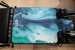 Reformer Mat Turquoise Clouds - Emilia Rose Active