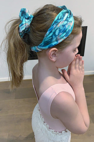 Scrunchie-The Seahorses Dream - Emilia Rose Art Eco Yoga Mats