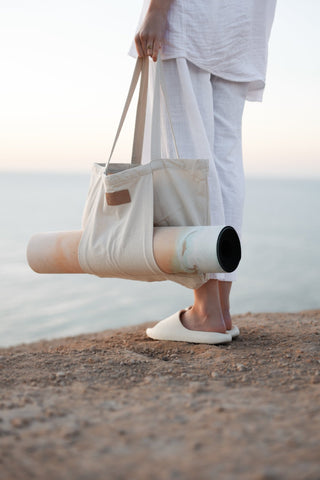 The Tote Bag & Yoga Mat Bag - Emilia Rose Art Eco Yoga Mats