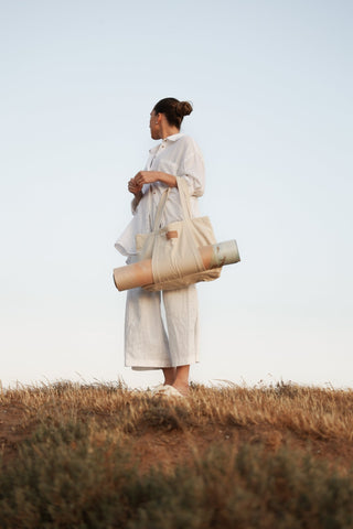The Tote Bag & Yoga Mat Bag - Emilia Rose Art Eco Yoga Mats