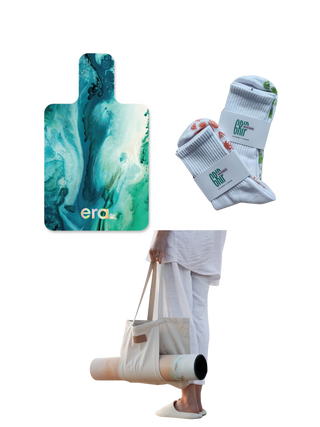 Pilates Pack - Reformer Mat, Socks and Tote Bag