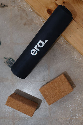 Black Grip+ Yoga & Pilates Mat - Emilia Rose Active