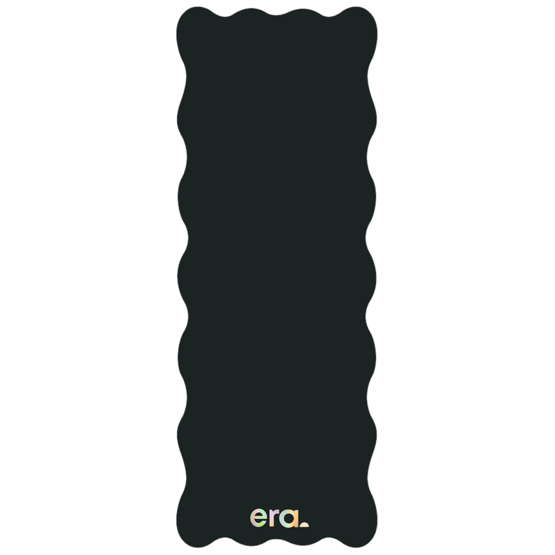 Wave Grip+ Black Yoga & Pilates Mat - Emilia Rose Active