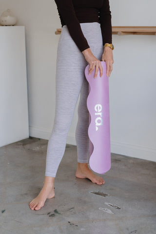 Wave Grip+ Pink Yoga & Pilates Mat - Emilia Rose Active