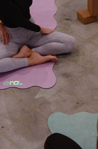 Wave Grip+ Pink Yoga & Pilates Mat - Emilia Rose Active