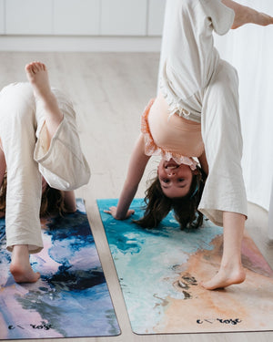 Little Yogi Mat-Tranquility - Emilia Rose Art Eco Yoga Mats