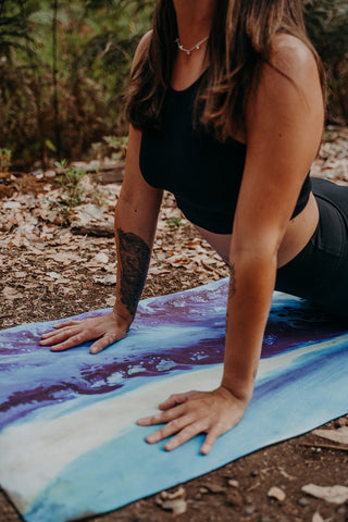 Sample Point Break Grip+ Eco Yoga & Pilates Mat - Emilia Rose Active