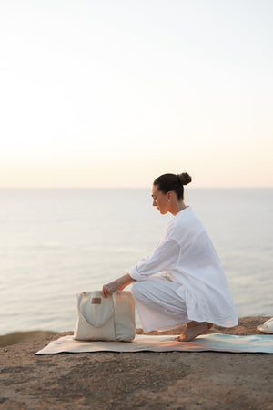 The Tote Bag & Yoga Mat Bag - Emilia Rose Art Eco Yoga Mats